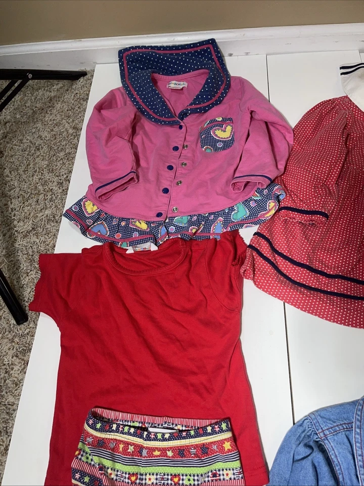 Vintage Rainbow Tag Gymboree Small/med Girls Lot - Image 2 of 4