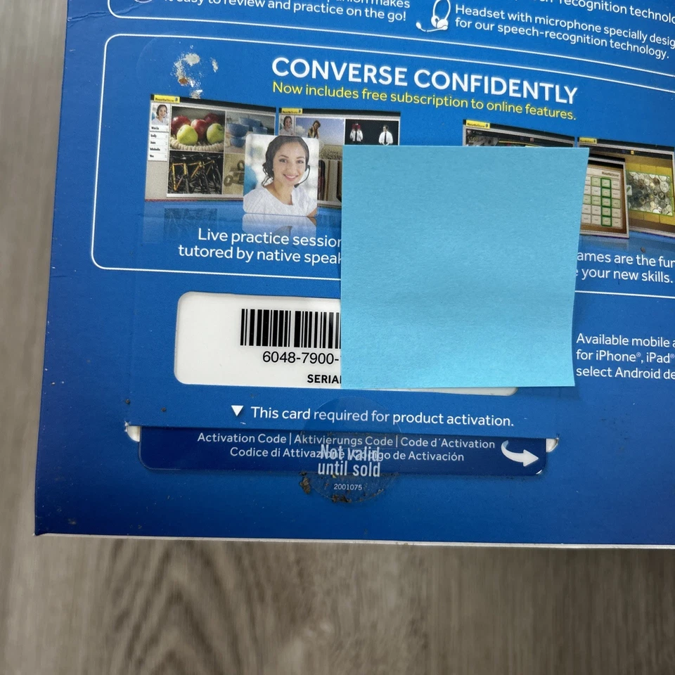 Rosetta Stone Italian Level 1-5 Italiano Language CD Set w/ Headphones & Code - Image 3 of 4