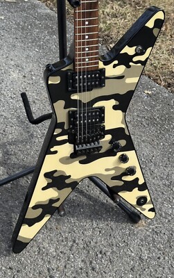 2006 Washburn Dimebag Darrell Signature WE333SC Snow Camo Dime ML