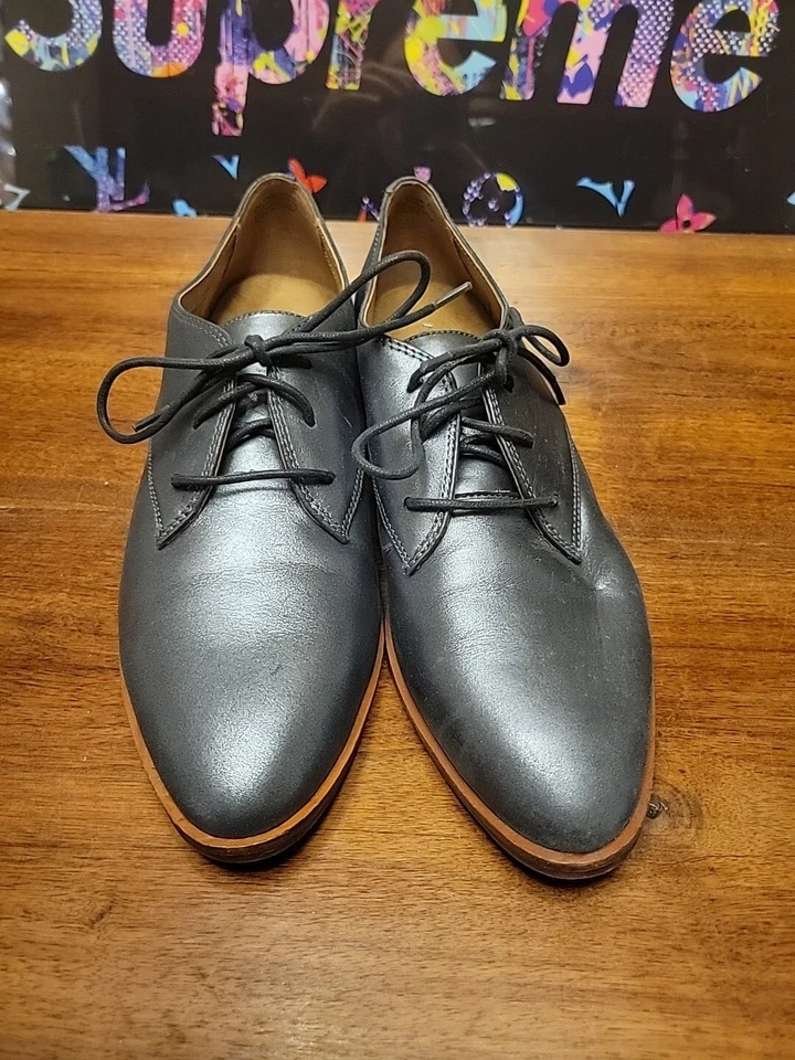 Aerosoles Cuero Oxford Encaje Mocasines Cómodos Talla 9 Nuevo Foto 2 de 4