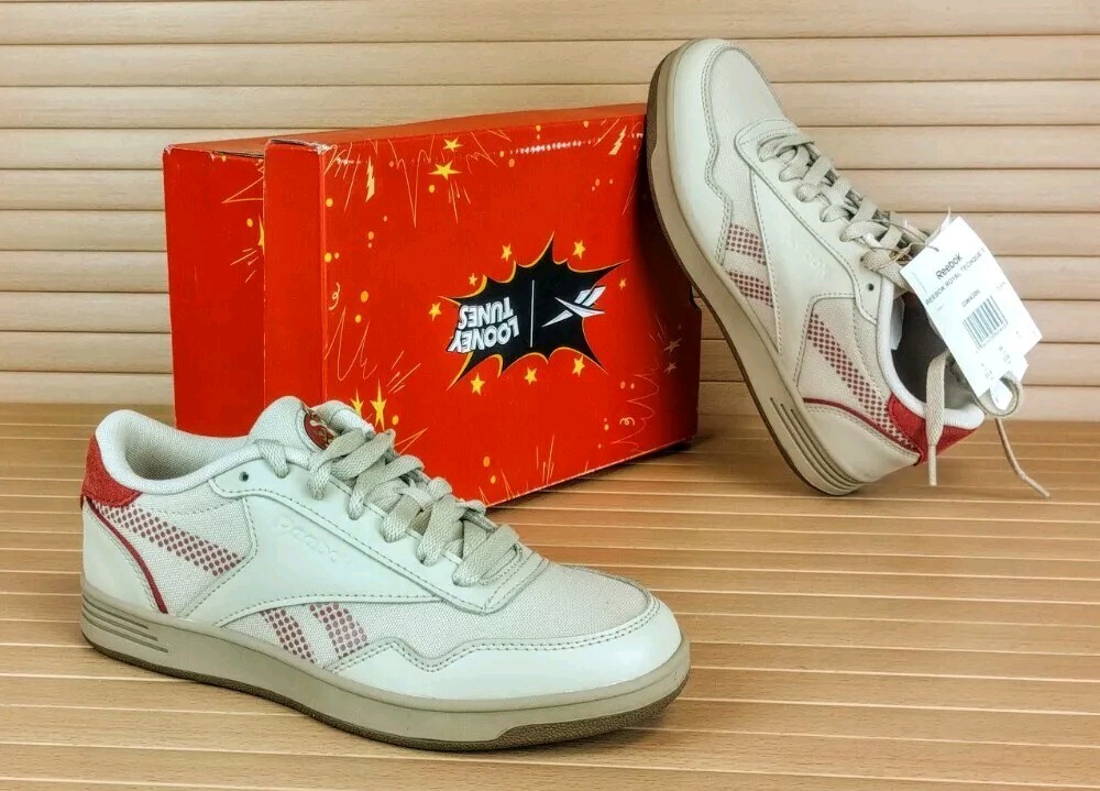 Reebok Royal Techque X Looney Tunes Retro Shoes Court Trainers