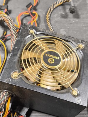 Enermax NAXN ENP500AGT 500W Power Supply - Used, Scratched, No Accessories