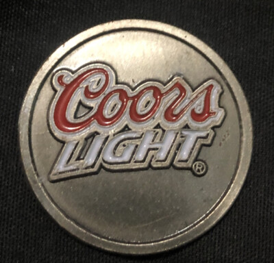 Coors Light  golf ball marker .VINTAGE, NEW OLD STOCK. Circa 95