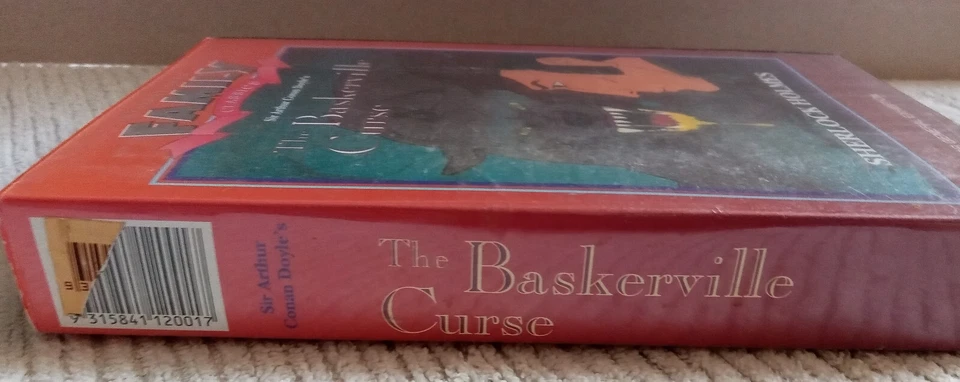 THE BASKERVILLE CURSE Sherlock Holmes VHS Animated Conan Doyle Peter O'Toole PAL - Image 3 of 4