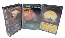 Jackson Browne-Running On Empty, Hold Out, 7 Lawyers In Love Lot of 3 Cassettes