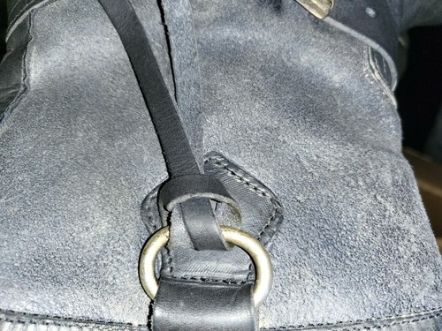 Damen Budapester Leder Stiefel in Grau Größe 4 1/2 - Bild 2 von 9