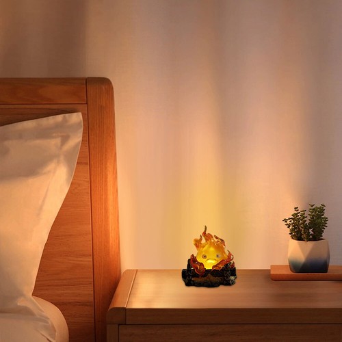 Calcifer Flame Night Light, Calcifer Lamp, Desktop Cute Flame Night Light 20BO - Picture 15 of 15