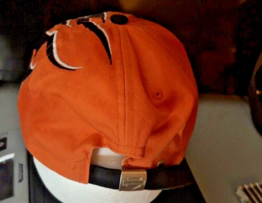 Gorra Harley Davidson Flame AOP correa bordada de colección Y2K Cycle Hog Dad EE. UU. Foto 3 de 4