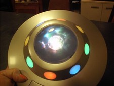 Cloud B Cosmic UFO Flying Saucer Nightlight Projector Area 51 Rare 