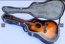 Framus Acoustic Guitar In Fitted Hard Case, Model 5/196 Texan