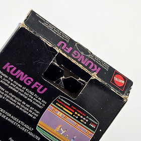 Kung Fu (NES) Mattel 5 Screw Variant - Canadian Hangtab Box - Tested Ex Rental