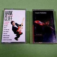 Hank Marvin Plays Cliff Cassette Tape 16 new recordings  Free "into the night"