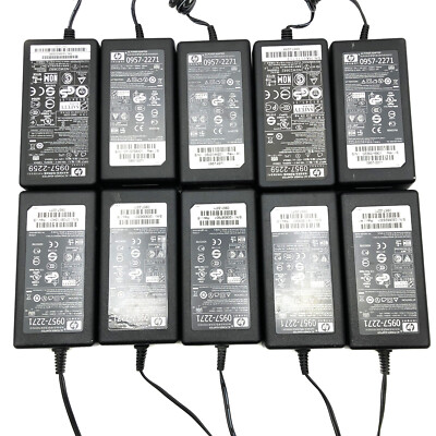 Lot of 100 Genuine HP AC/DC Printer Power Supply Adapter 32V 1.56A 50W OEM noPC