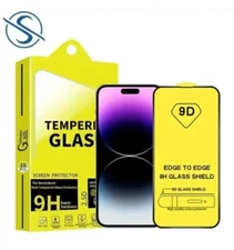 3-Pack (3) Iphone 15 14 13 12 11 Xr Pro Max Pro Screen Glass Protector Tempered