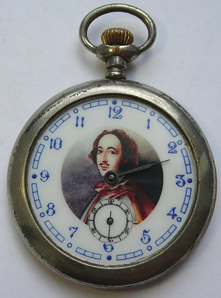 Antique Pocket Watch A.W.W.Co Waltham, Mass 49 mm Peter I | eBay