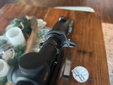 Carbon Fiber Reinforced Scope Quick Throw Lever for a Leupold VX-3i 4.5-14x50