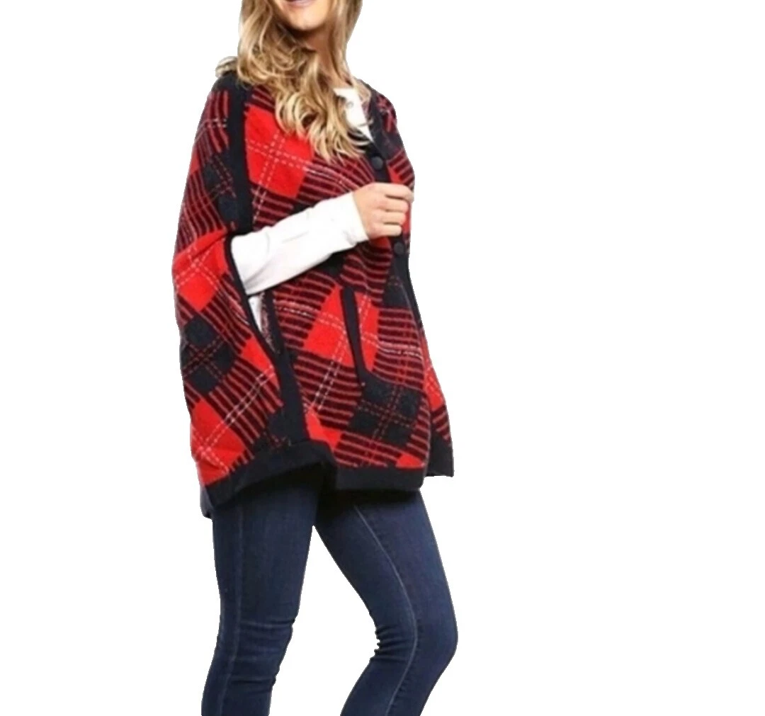 Poncho Tommy Hilfiger abrigos, chaquetas y chalecos para Mujeres