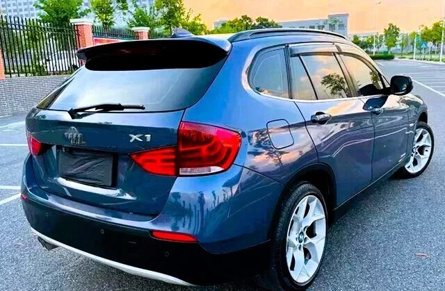 For BMW X1 E84 X1M Gloss Black Rear Roof Spoiler Boot Wing Lip