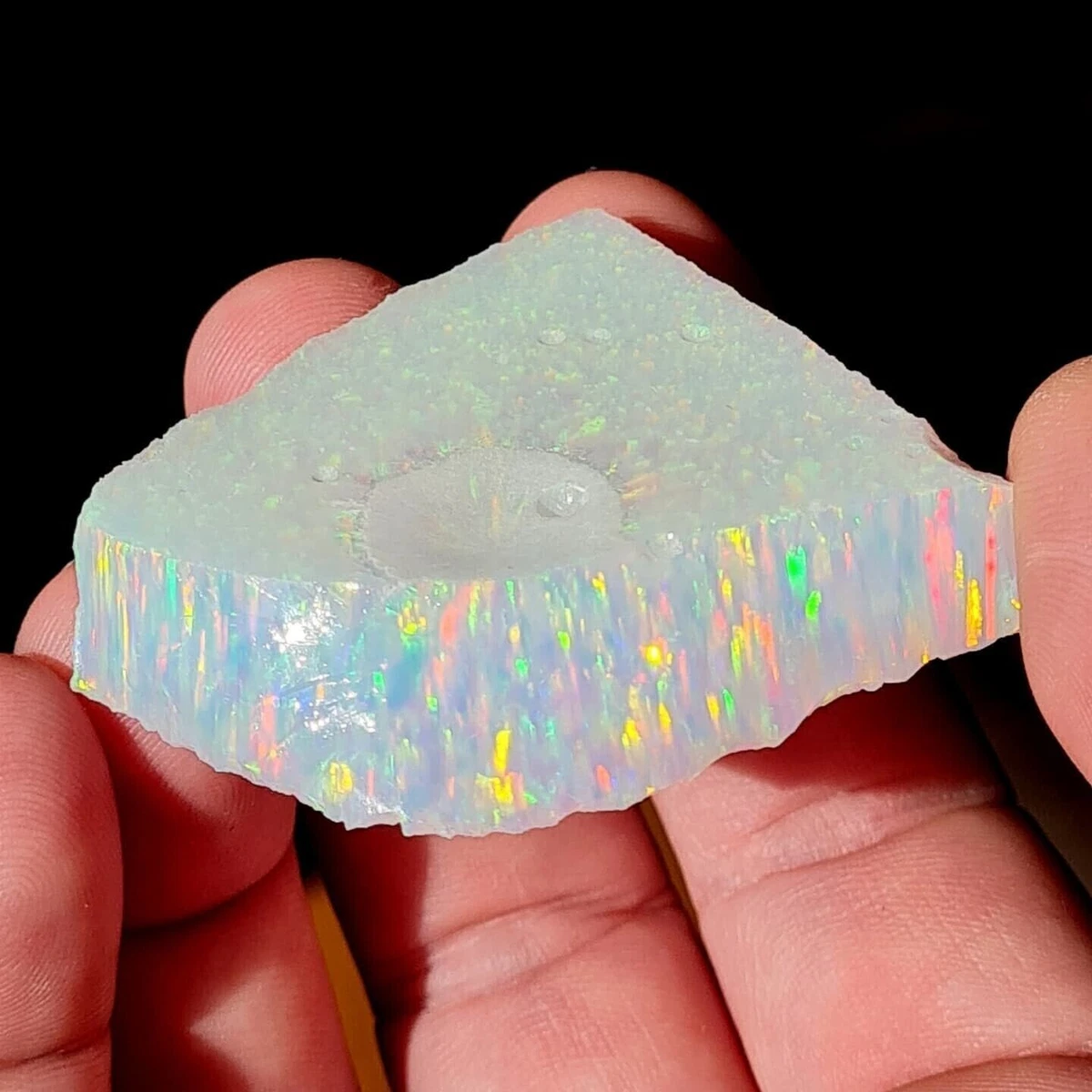 Synthetic white best sale opal