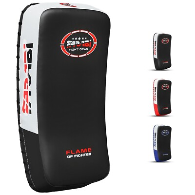 1 X FARABI Leather Boxing Strike Shied Kick Boxing Punching Training Thai Pads