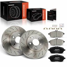 Brake Discs Brake Pads Front Ø295Mm For Mercedes-Benz C-Class A0004201005