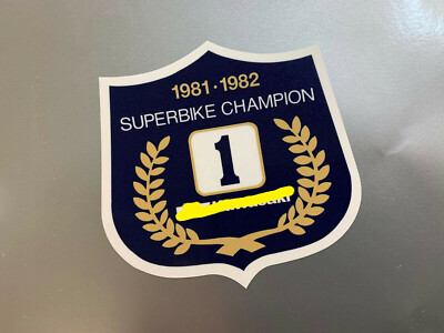 Z 1000 R Eddie Lawson Superbike Champion 81-82 Decal Sticker Reproduction