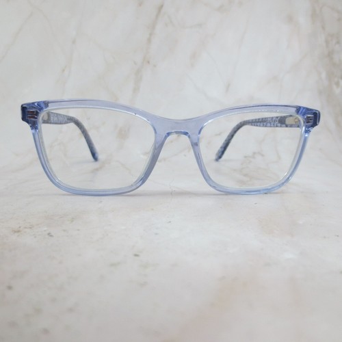 Juicy Couture Eyeglasses Frame JU305 0JJ4 Women's Light Blue Full Rim Square 135