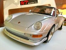 1/18   UT models,  v. RARE,  PORSCHE 911 ( 993 ), GT2, met. silver,  mint+++ 