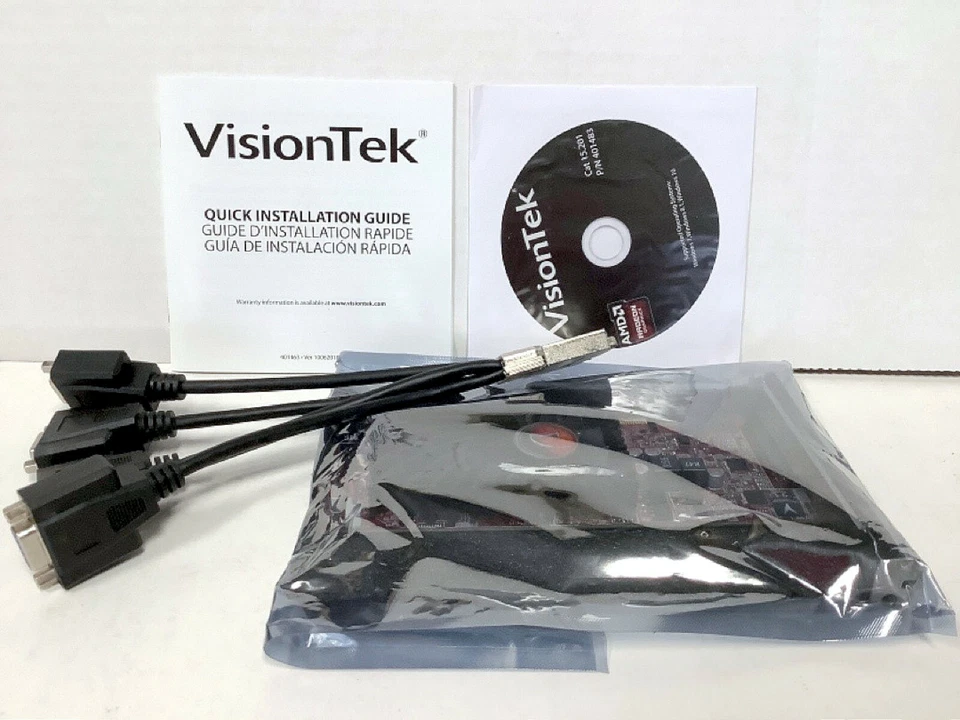 VisionTek 401038 Radeon 5570 SSF 4M VHDCI-V 1GB VGA Video Graphics Card - Image 2 of 4