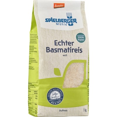 Echter Basmatireis weiß 1kg | SPIELBERGER MÜHLE