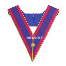 Regalia Masónica-GRADO DE MARCA - COLLAR DE DESVESTIMIENTO PROVINCIAL MARCA, Alta Calidad