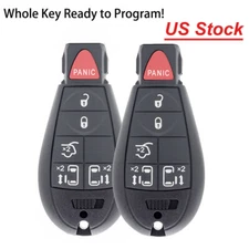 2* for 2013 2014 2015 2016 2017 2018 2019 Dodge Grand Caravan Remote Car Key fob