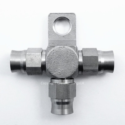 AN -3 AN3 EDELSTAHL PTFE T-STÜCK Custom Bremsschlauchverschraubung Adapter
