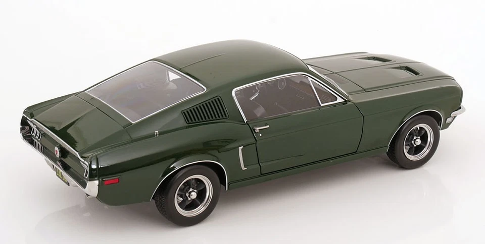KK Scale 1:12 FORD MUSTANG GT FASTBACK DARK GREEN 1968 "BULLITT" - KKDC120221 - Immagine 2 di 4