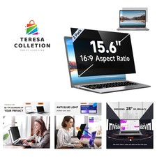 2 Pack 15.6 Inch Laptop Privacy Screen for HP/ Dell/ Acer/ Samsung/Asus/ Len...