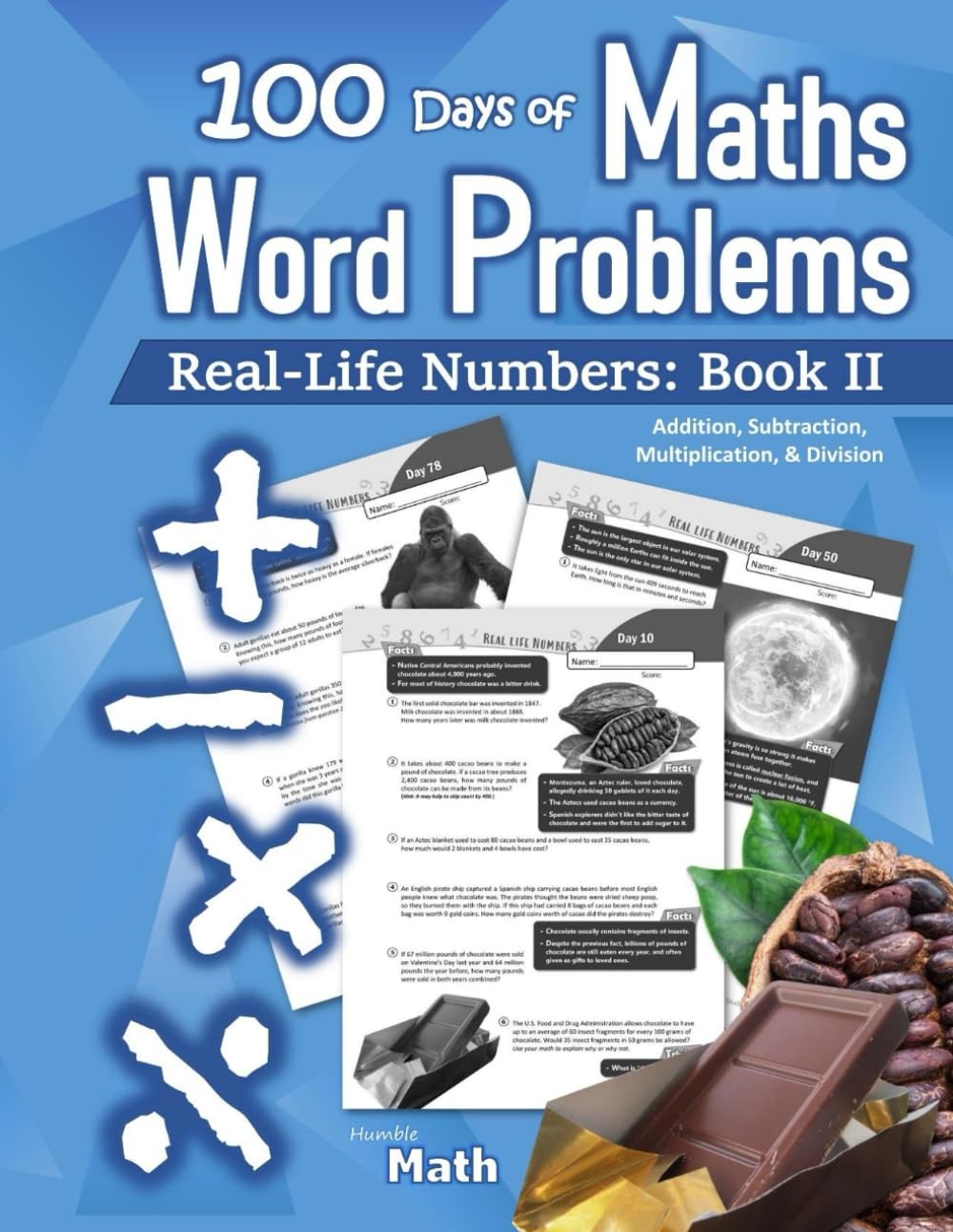 Maths Word Problems (Book II): KS2 - Year 5 / Year 6 (Ages 9-11) Multiplication, Division, Addition, and Subtraction Story Problems: (Imperial and ... Workbook (With Answer Key) Yr 5 / Yr 6 - Image 3