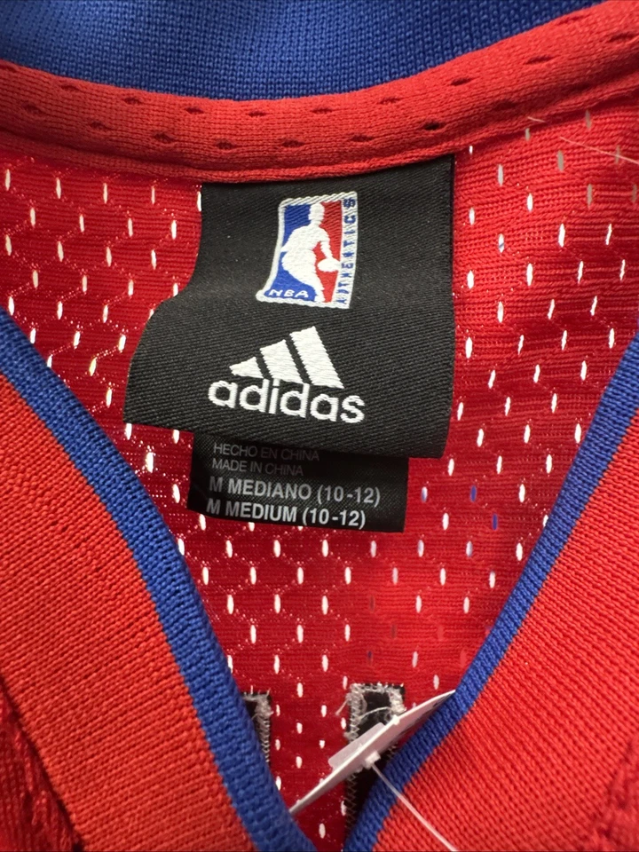 Camiseta Adidas NBA Authentics Chauncey Billups Detroit Pistons Youth média +2 - Imagem 3 de 4