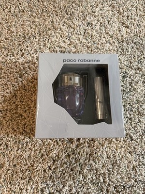 Paco Rabanne Invictus Men's Cologne Gift Set - 100ml EDT + 10ml Travel Spray, NE