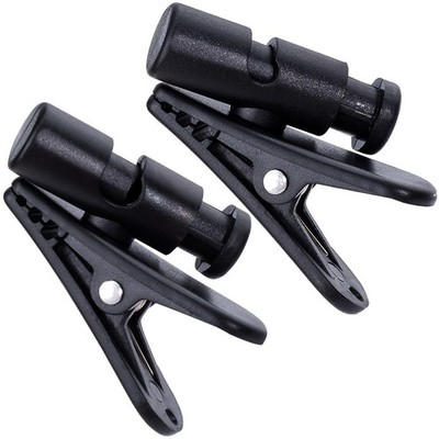 2 Pack Headphone Clips for Earphone Wire, 2 Sizes 360 Degree Rotate Earphone ...