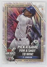 2023 Topps Series 1 Home Run Challenge Code Card Francisco Lindor #HRC-13 yk0