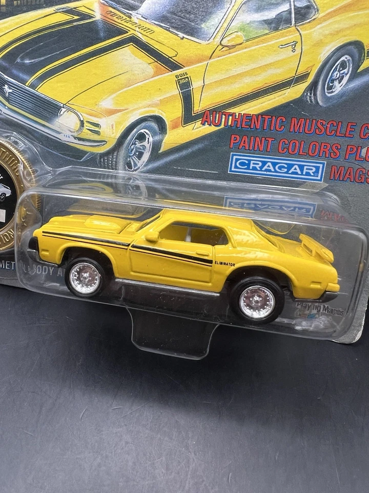 Johnny Lightning Muscle Cars USA 1969 Eliminator in Yellow Limited Edition - Image 2 of 4
