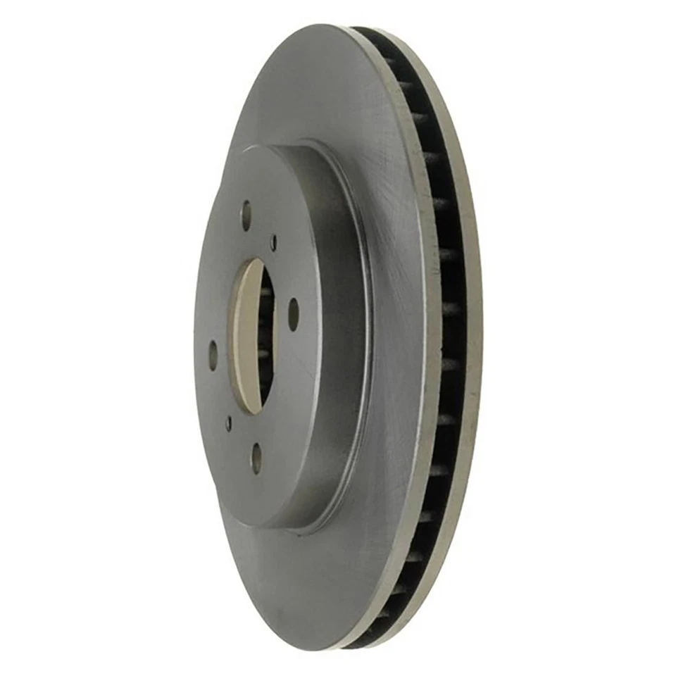 Kit de rotores de freno delanteros + pastillas de cerámica y herrajes para Mitsubishi Mirage 1999-2000 Foto 3 de 4