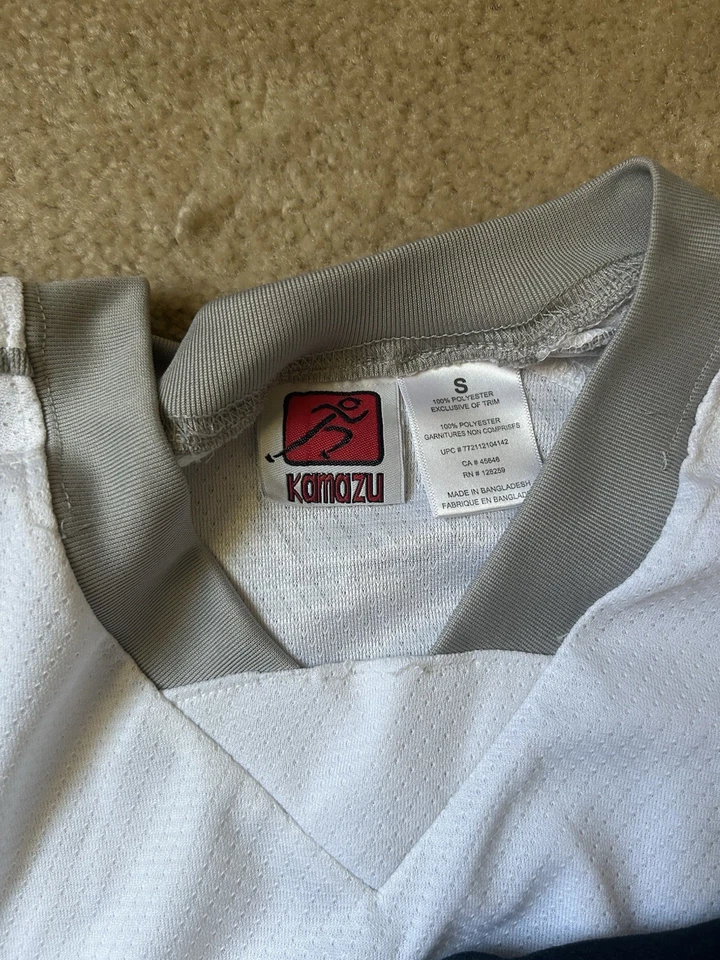 Camisetas de práctica de hockey Kamazu pequeñas para hombre "casa y fuera" sin números Foto 3 de 4