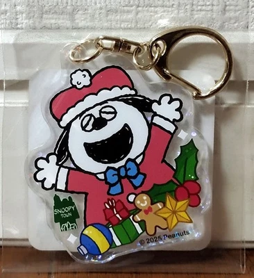 SNOOPY TOWN Porte-clés Original Noël 2025 Olaf Charm Peanuts MADE IN JAPAN - Photo 1/3