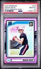112957123 Drake Maye 2024 Panini Donruss Optic 379 Pink Rookie RC PSA 10