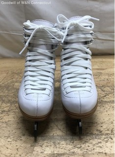 Jackson White Figure Ice Skates Ultima Mark I Blade Size 1