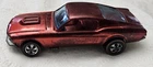 Redline Hot Wheels Custom Mustang Ford 1967 Red Diecast Redline Wheels