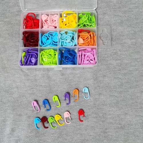 180PCS Stitch Markers, Knitting Crochet Locking Stitch Marker, Stitching Need... - Picture 6 of 6