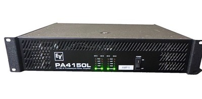 Electro-Voice PA4150L | 4-Channel 4x150W Rack Mount Power Amplifier Black