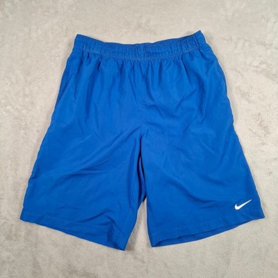 Nike Shorts Herren groß blau Schwimmen Mesh gefüttert Strand Sommer Freizeit Zauber 10,5''